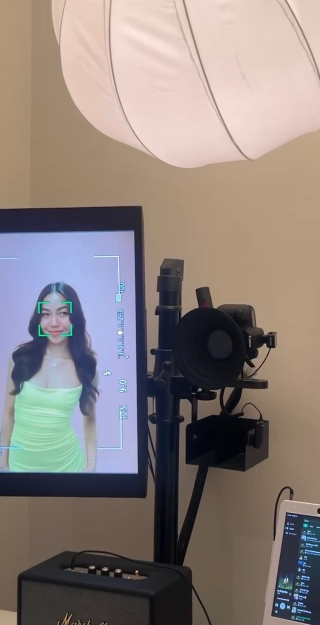 Behind the scenes at a Monography studio shoot